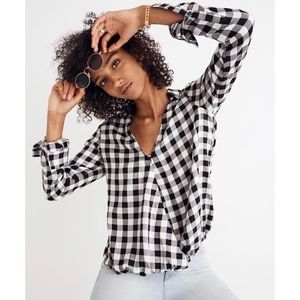 NWT Madewell | Wrap Front Blouse